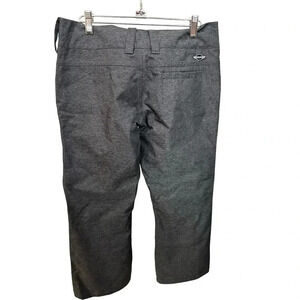 Sims Snowboarding Women's Gray Straight Leg Adjustable Waist Pant Size XS
